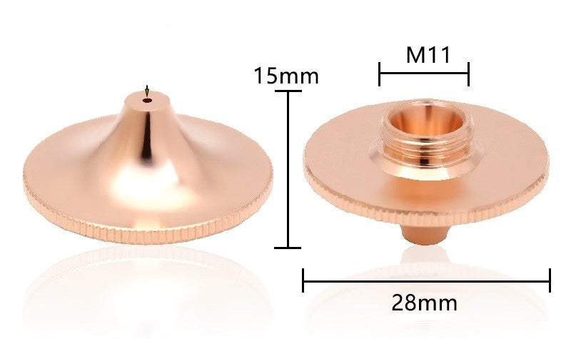 Boquila de cabezal de corte de alta velocidad Simple M11
