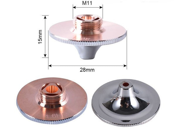 Boquila de cabezal de corte de alta velocidad Doble M11